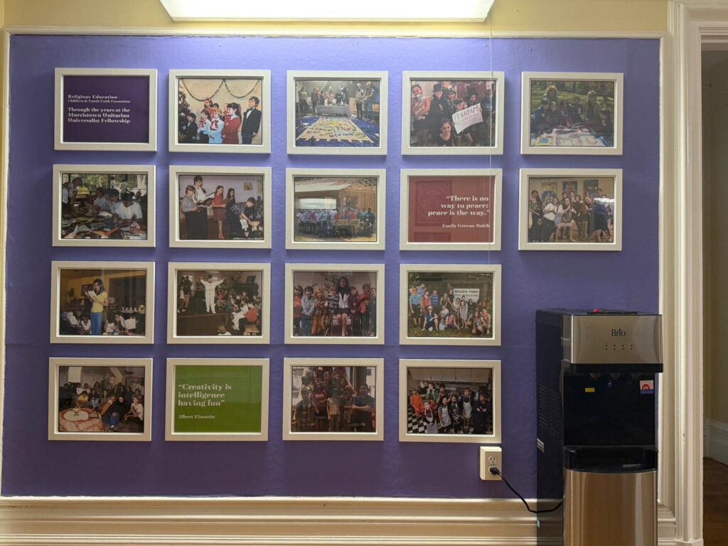 Second Floor Bulletin Board Number 1 with Water Cooler